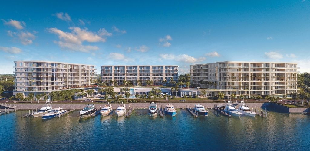 Palm Beach Gardens Newest Marina-front Residences on the Palm Beach Intracoastal Waterway